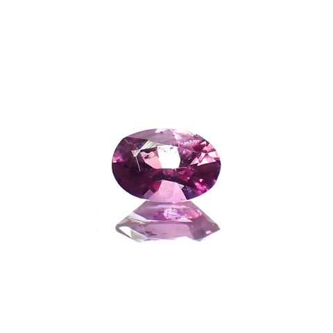 パープルサファイア 非加熱 パキスタン・カシミール地方産 0.28ct[240628400]4.7x3.4mm前後