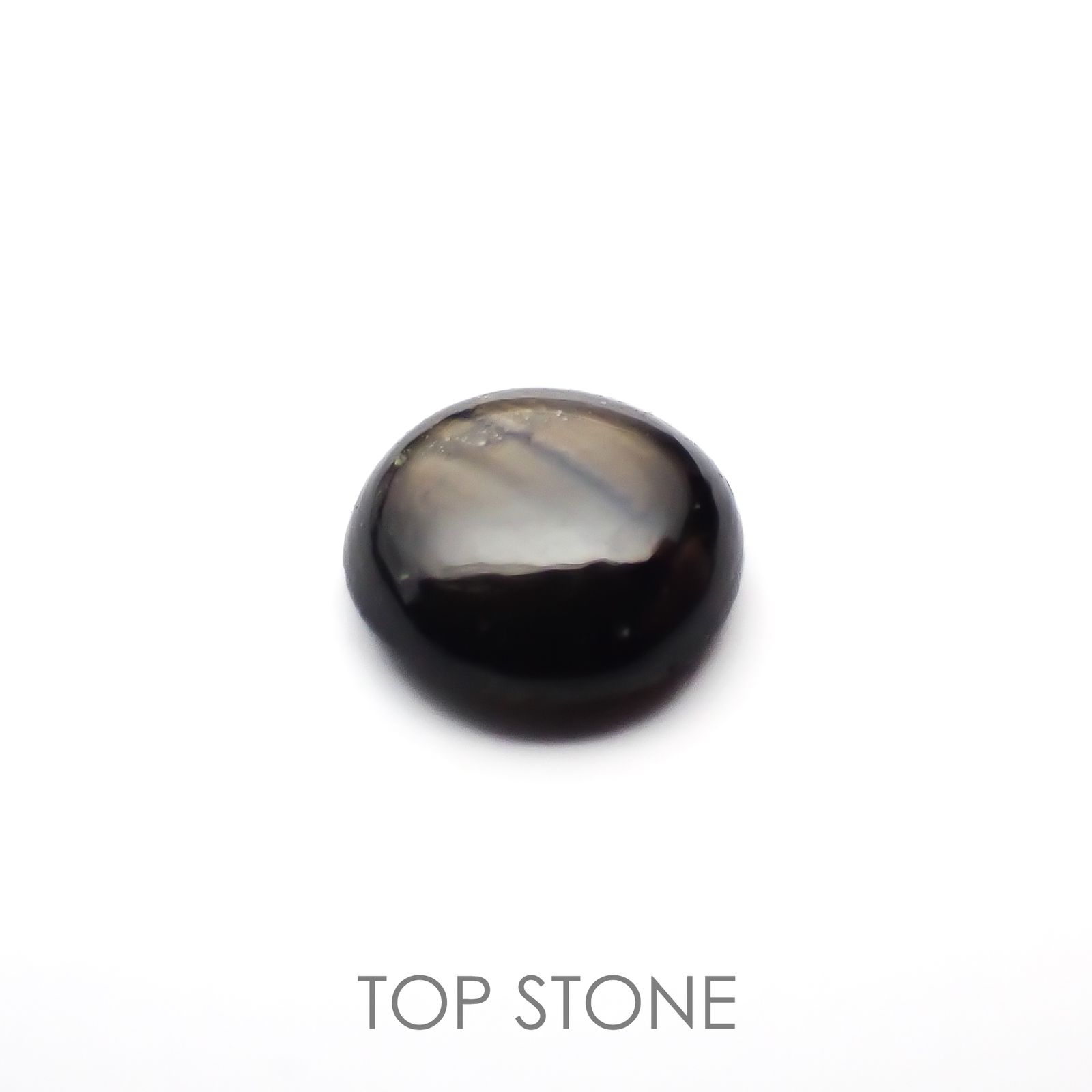 ゴールドシーンサファイア(宝石名シーン・サファイア)ケニア産 0.32ct 識別済[220616227]4.2x4.1mm前後