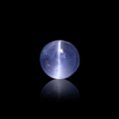 アパタイトキャッツアイ(宝石名ブルー・アパタイト・キャッツアイ)マダガスカル産 2.060ct ソ付(彩珠)[230823097]7.1x7mm前後