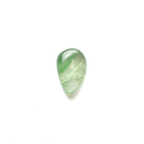 バイカラーツァボライト(宝石名グリーン グロッシュラー・ガーネット)タンザニア産 1.76ct 識別済[240928889]10x6.2mm前後