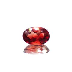 レッドラブラドライト(宝石名ラブラドライト)エチオピア産 0.51ct 識別済[230220386]6.5x4.4mm前後