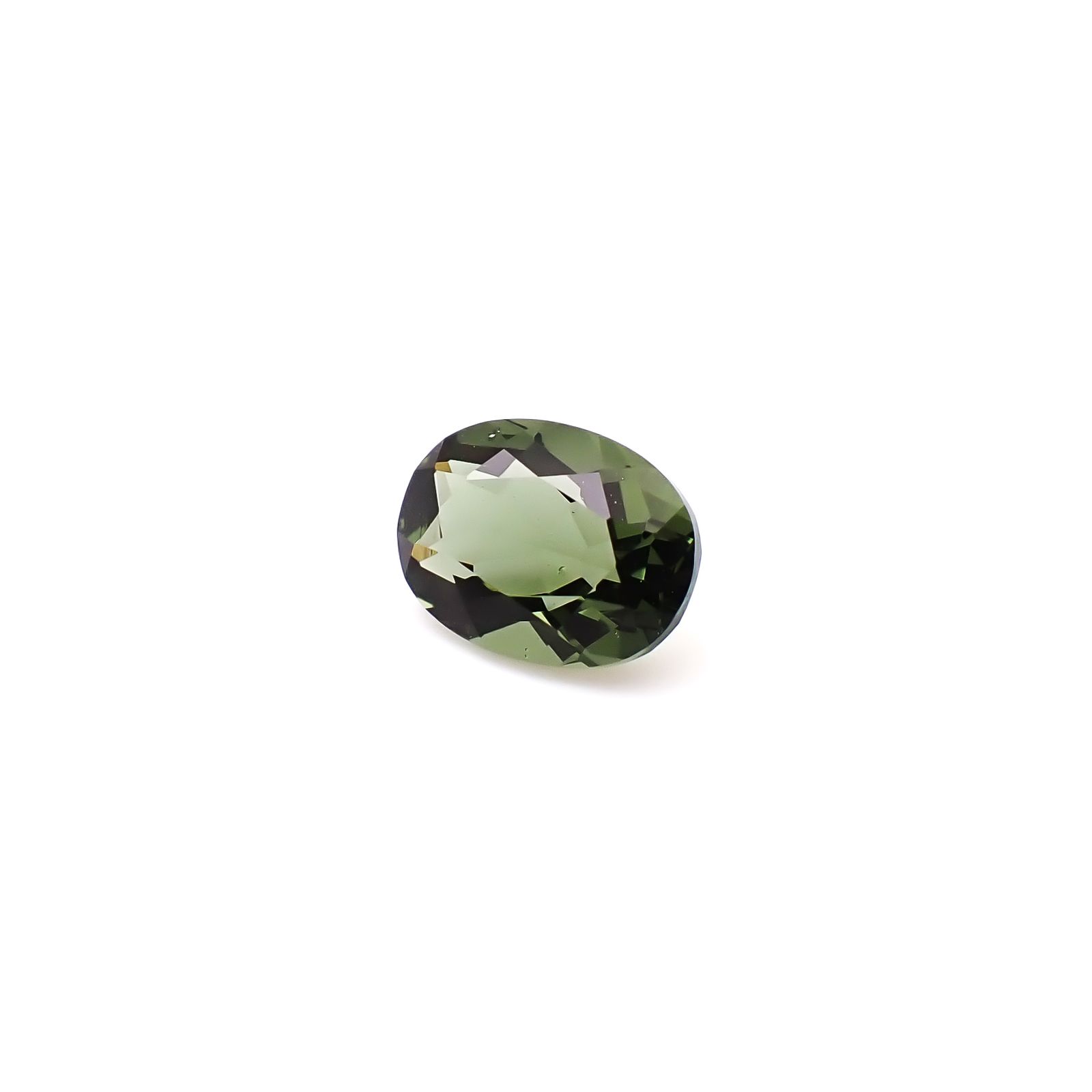モルダバイト 発見地：旧チェコスロバキア 1.12ct / 8.1x6.1mm前後 [260832689]