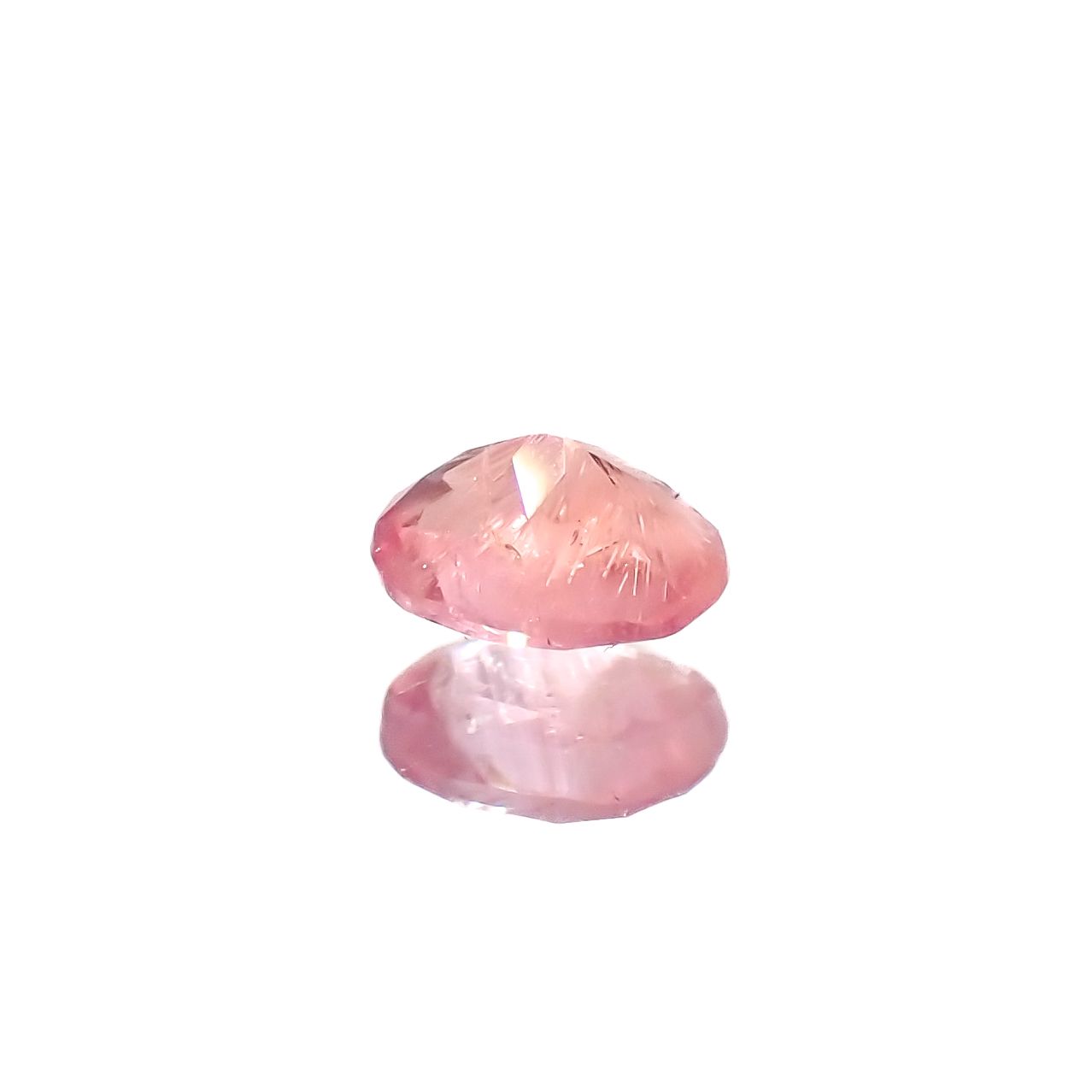 ペツォッタイト(ラズベリル)(宝石名ペツォッタイト)マダガスカル産 0.16ct 識別済[240226157]3.8x3.1mm前後