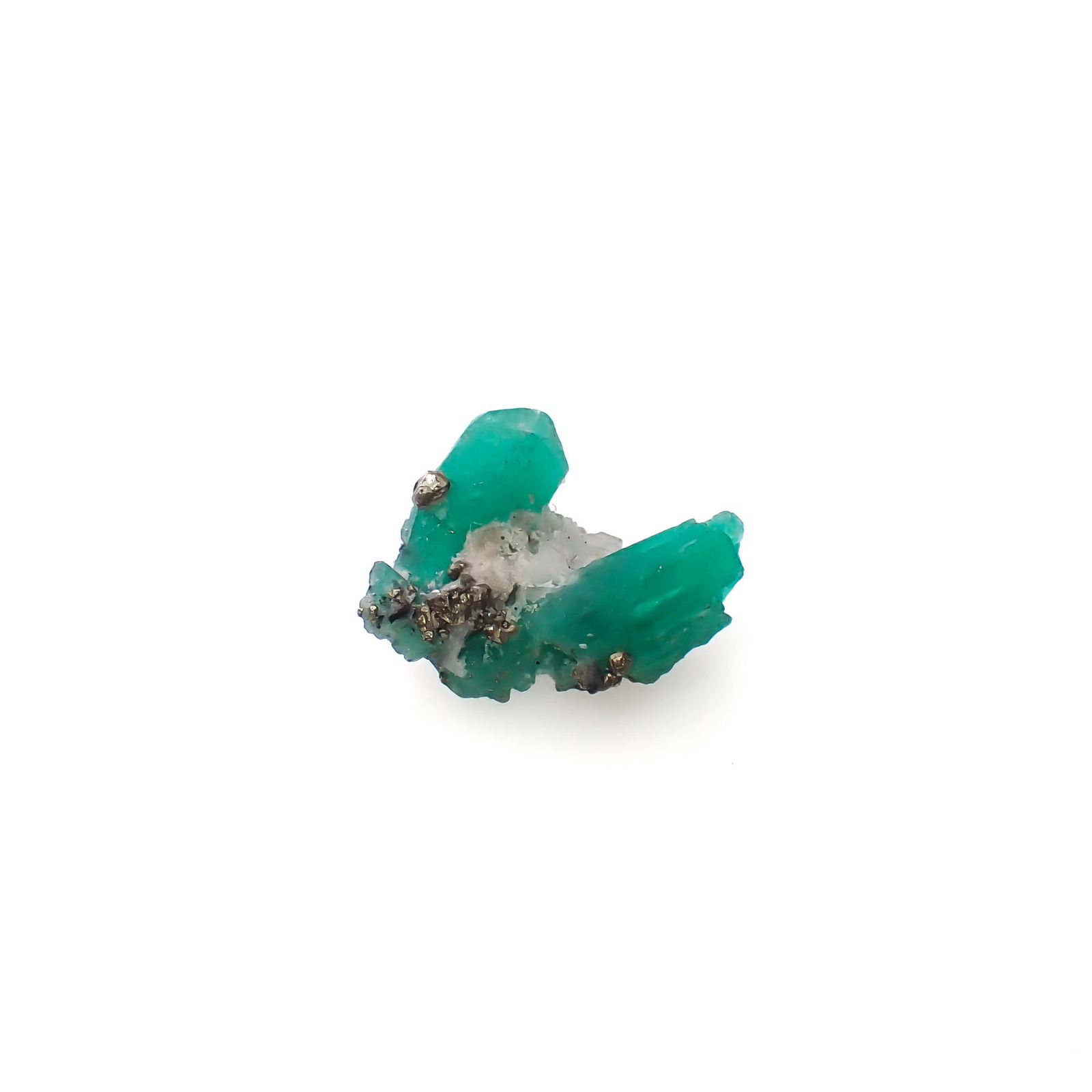 エメラルド原石 コロンビア産 2.10ct [250430179]9.1x10.1mm前後