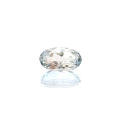 アベンチュリンアクアマリン(宝石名アクアマリン) ナイジェリア産 識別済 2.81ct / 11.5x6.7mm前後 [210712971]