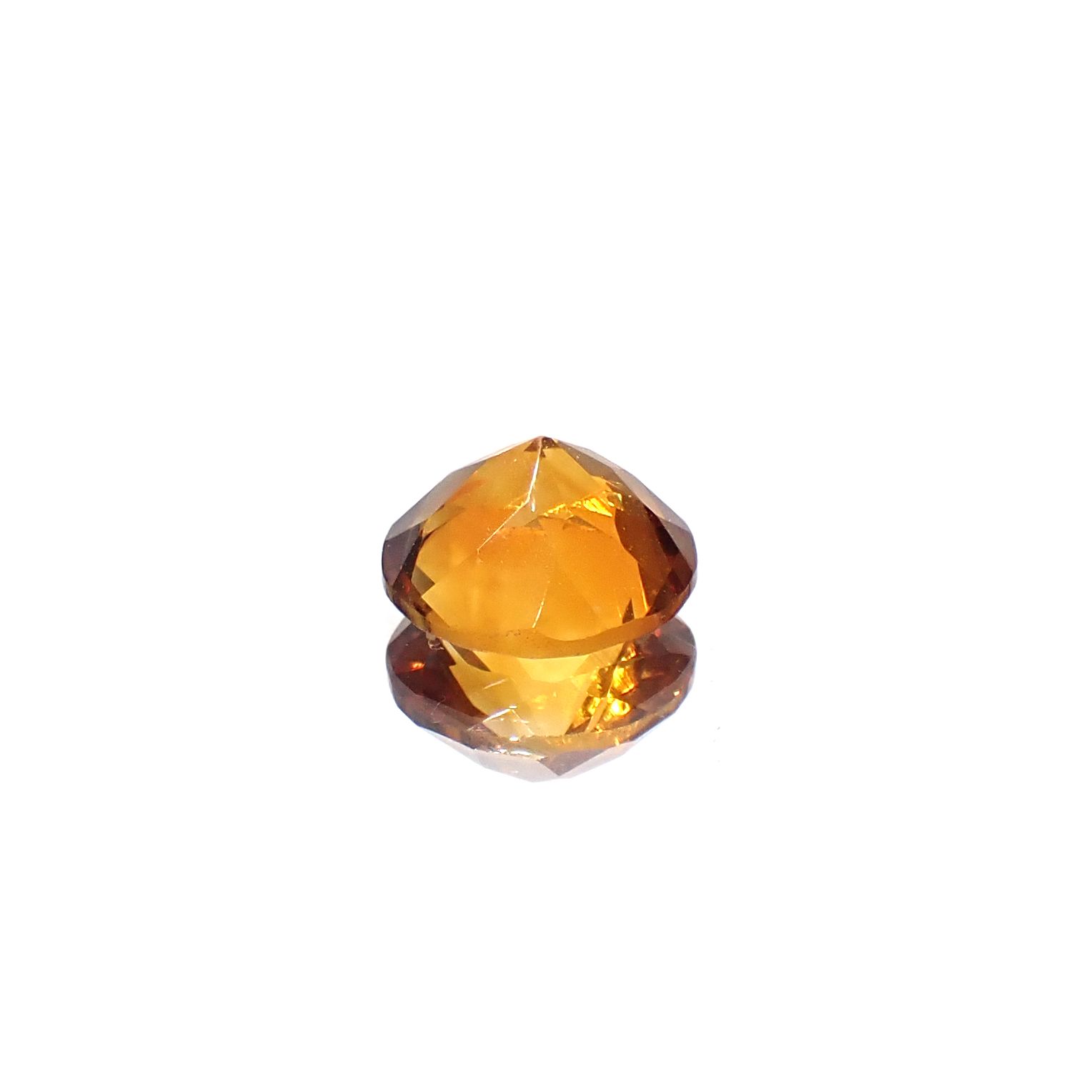 マデイラシトリン ブラジル・ミナスジェライス州産 1.59ct [250630583]8x7.9mm前後