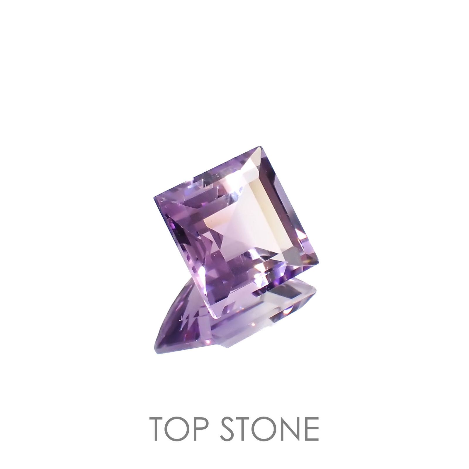 アワーグラスアメジスト モロッコ産 7.64ct[221219623]12.1x12.1mm前後