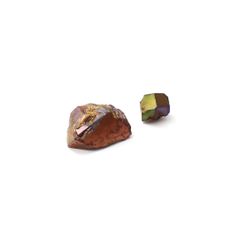 レインボーガーネット原石2個セット 日本・奈良県産 17.47ct(2pcs合計) / 7.7-16.1x8.0-12.5mm前後 [260432074]