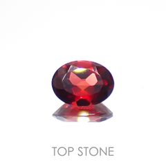 パイラルスパイトガーネット モザンビーク産 1.42ct[230119841]8.1x6.1mm前後