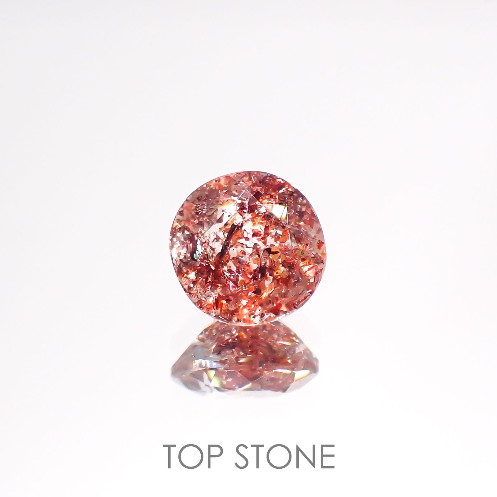 ファイヤークォーツ ナイジェリア産 1.21ct[220114751]7.1x7.1mm前後