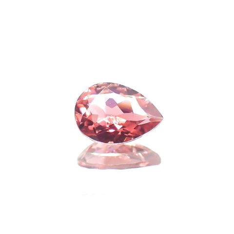 バイカラートルマリン(宝石名バイカラー・トルマリン) ブラジル/アフリカ産 0.55ct 識別済[211013562]6.9×4.9mm前後