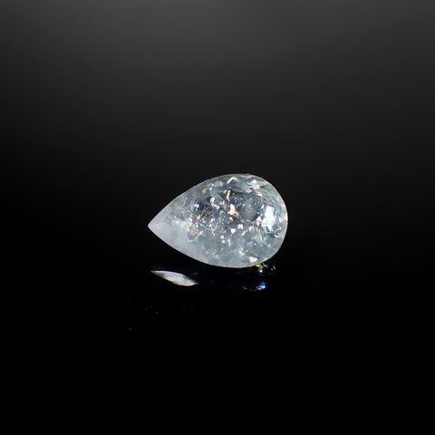 イリデッセンスアクアマリン ブラジル産 3.09ct [250730700]12.9x8.8mm前後