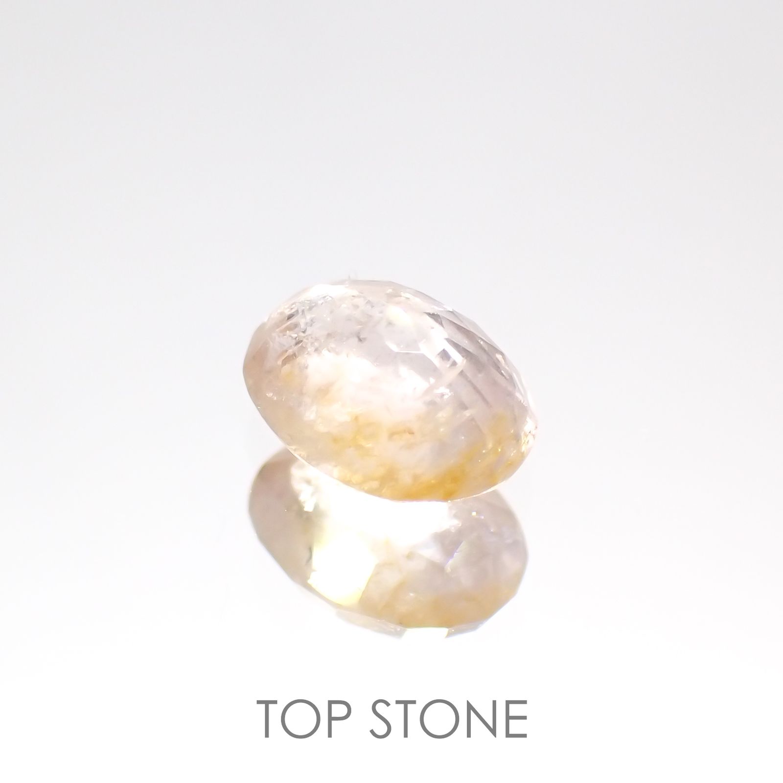 ターフェアイト(宝石名ターフェアイト) スリランカ産 0.759ct ソ付(彩珠)[20129282]6.3×4.8mm前後