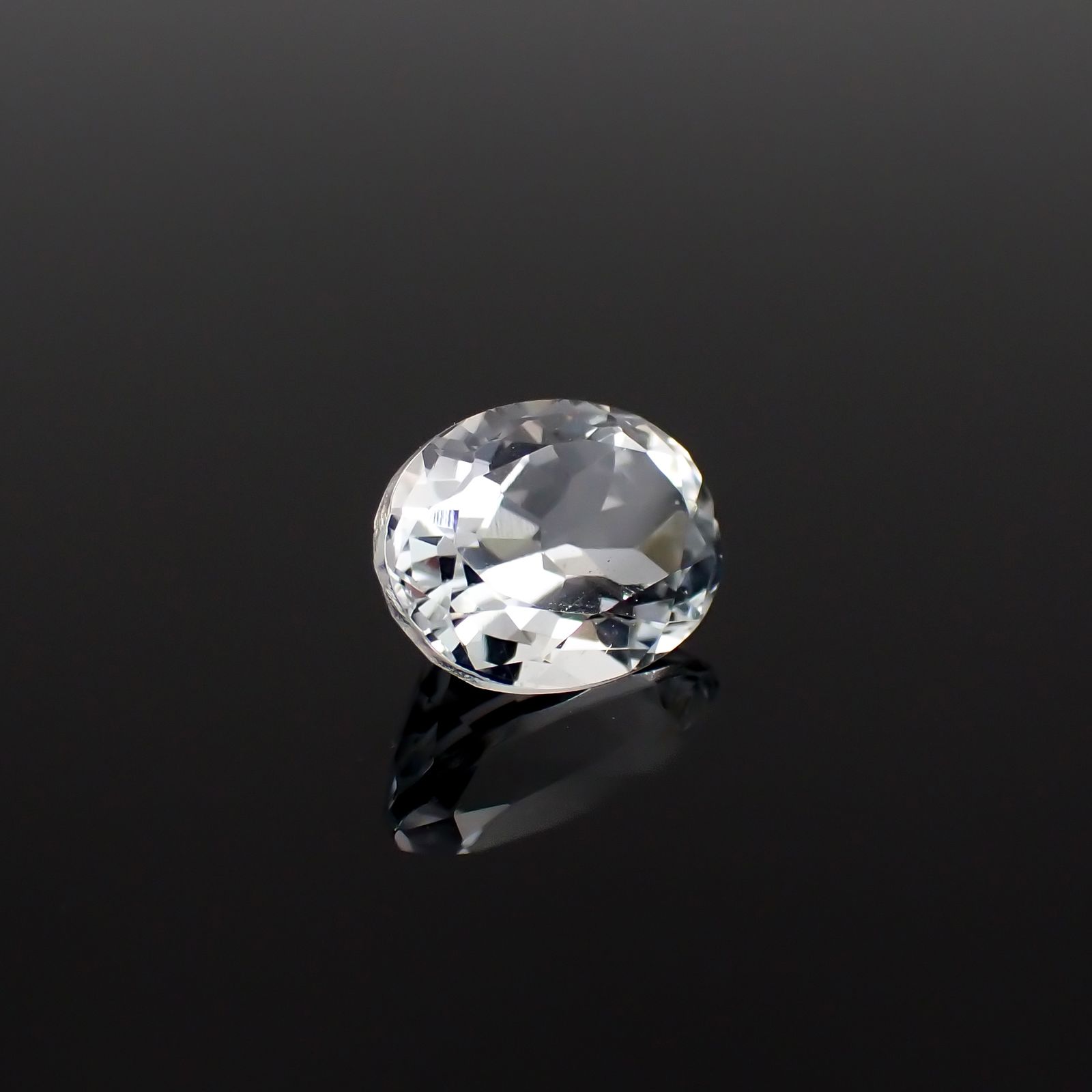 ゴッシェナイト パキスタン・ヒマラヤ産 1.26ct[230421831]8x6.1mm前後