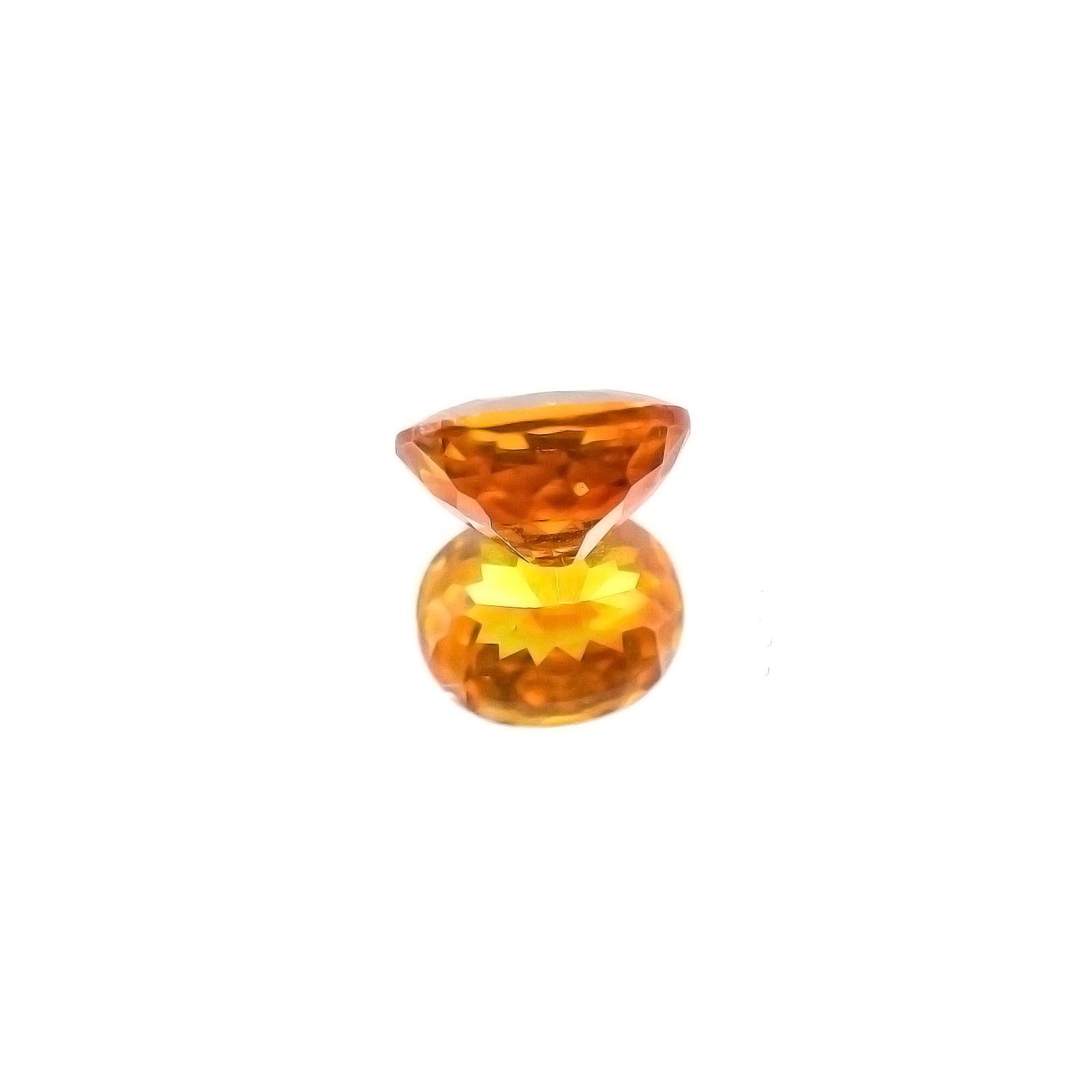 スファレライト(宝石名スファレライト)スペイン・カンタブリア カマレーニョ産 3.00ct 識別済[220717159]9x7.4mm前後
