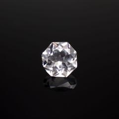◇オクタゴンカット◇ホワイトトパーズ ブラジル産 1.76ct[221119160]7x6.9mm前後
