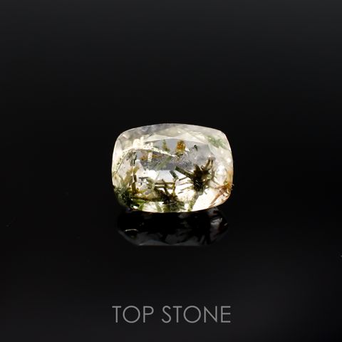 ヘデンベルジャイトインクォーツ インドネシア産 2.53ct[220917826]9.5x7.1mm前後