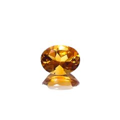 マデイラシトリン ブラジル・ミナスジェライス州産 1.63ct [250630579]9x6.9mm前後