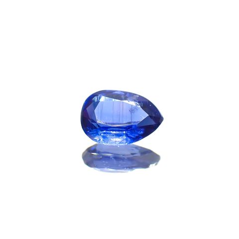 カイヤナイト(宝石名カイヤナイト)ネパール産 識別済 0.77ct / 7.1x5mm前後 [230622474]