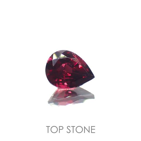 レッドスピネル(宝石名レッド・スピネル)タンザニア産 0.34ct 識別済[220716896]5.2x4mm前後