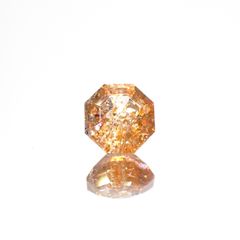 ◇オクタゴンカット◇イリュージョンサンストーン タンザニア産 0.62ct[230320956]5.4x5.3mm前後