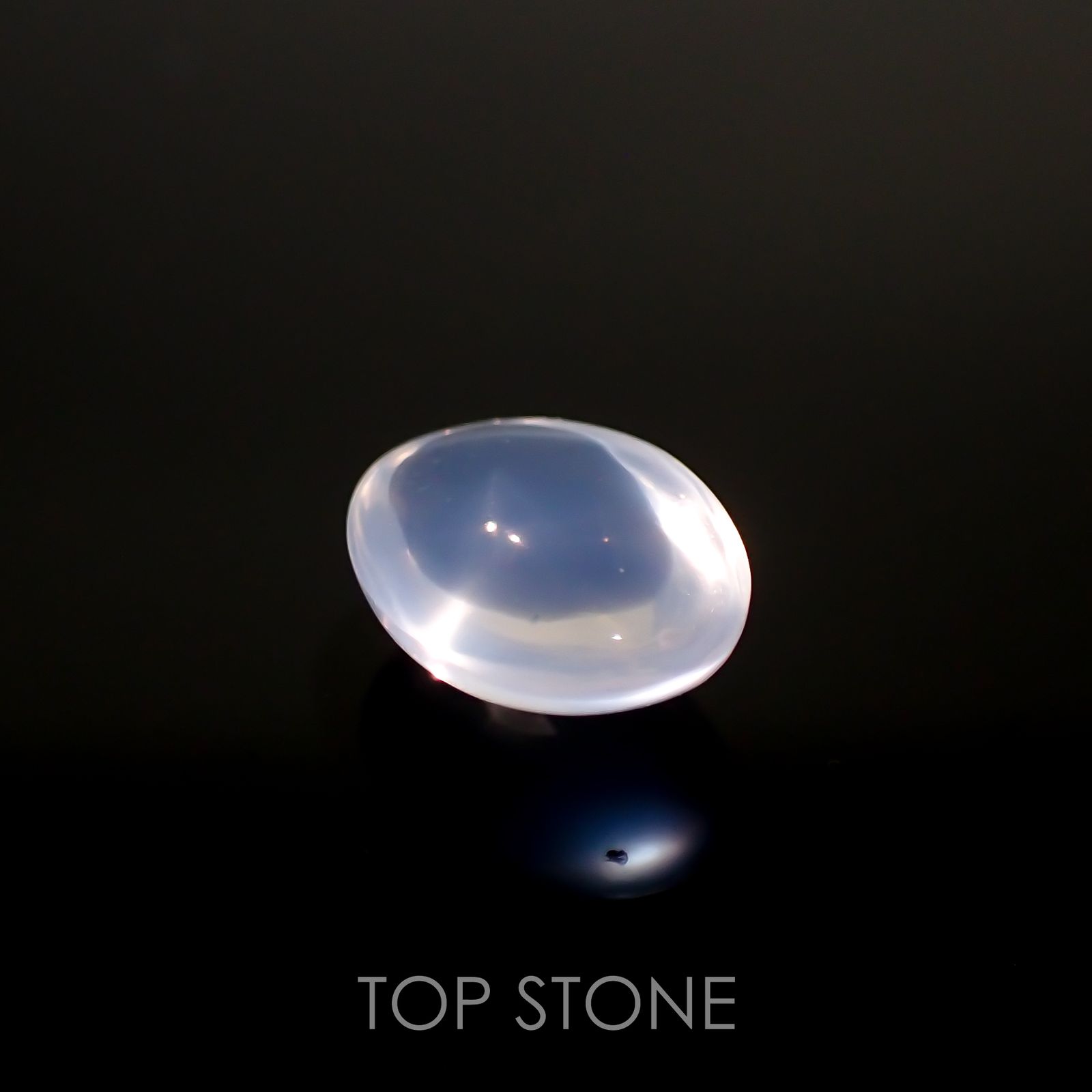 ムーンストーン(宝石名ムーンストーン)インド/スリランカ産 1.07ct 識別済[211113663]7.8x6mm前後