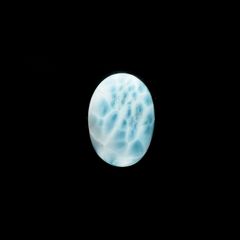 ラリマー(宝石名ブルー・ペクトライト) ドミニカ共和国産 24.88ct 識別済[240212103]23.2×16.5mm前後