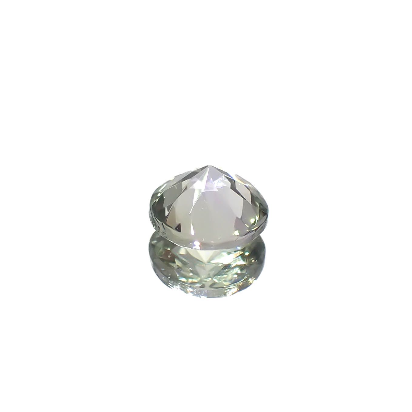 バイカラータンザナイト(宝石名ゾイサイト)タンザニア産 0.45ct 識別済[240828611]4.8x4.8mm前後