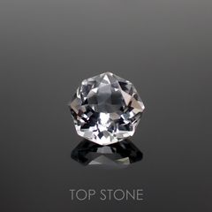 ◇オクタゴンカット◇ホワイトトパーズ ブラジル産 1.70ct[221018494]7x6.9mm前後