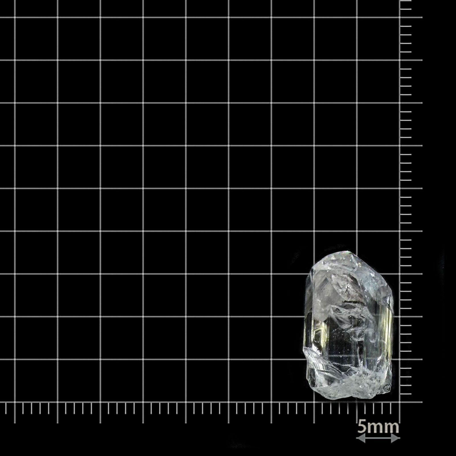 ダンビュライト原石 メキシコ産 11.67ct / 16.1x11.5mm前後 [260532169]