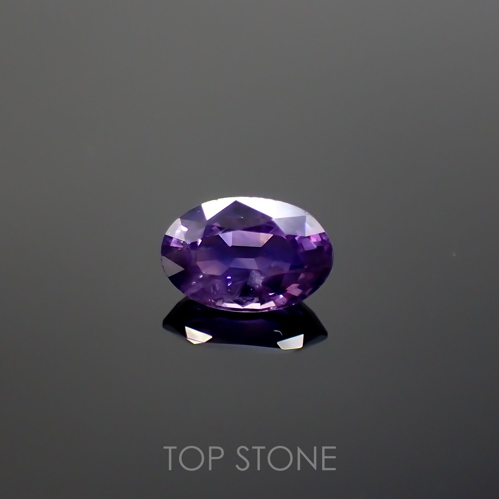 バイカラーサファイア(宝石名バイカラー・サファイア) タンザニア産 0.58ct 識別済[210711559]6×3.9mm前後