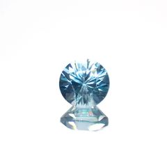 ブルージルコン カンボジア産 0.86ct[230220514]5x5mm前後