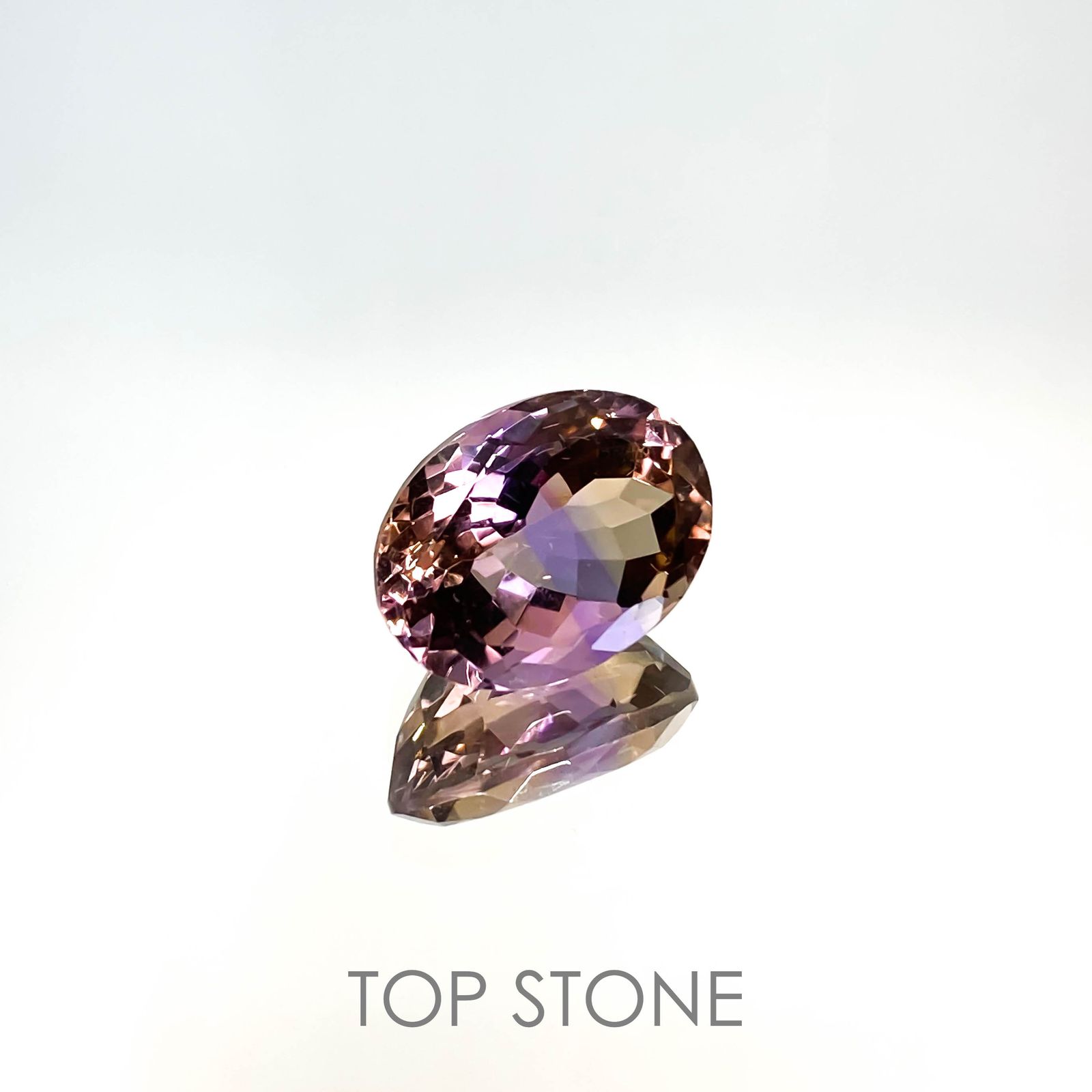 アメトリン ブラジル産 8.71ct[221018588]15.1x11.4mm前後