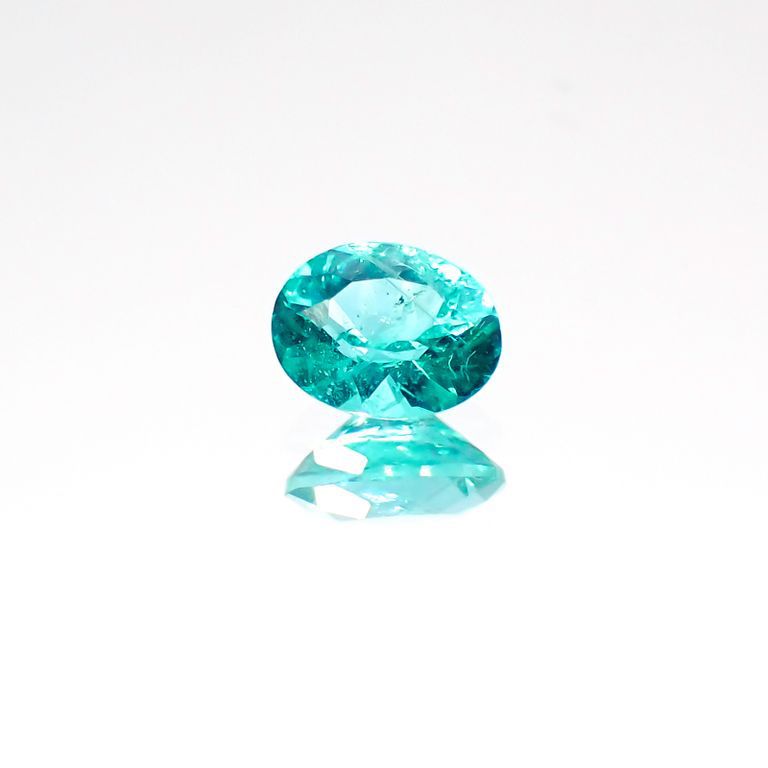 パライバトルマリン ブラジル産 ルース 0.176ct[20117304]4.1×3.1mm前後
