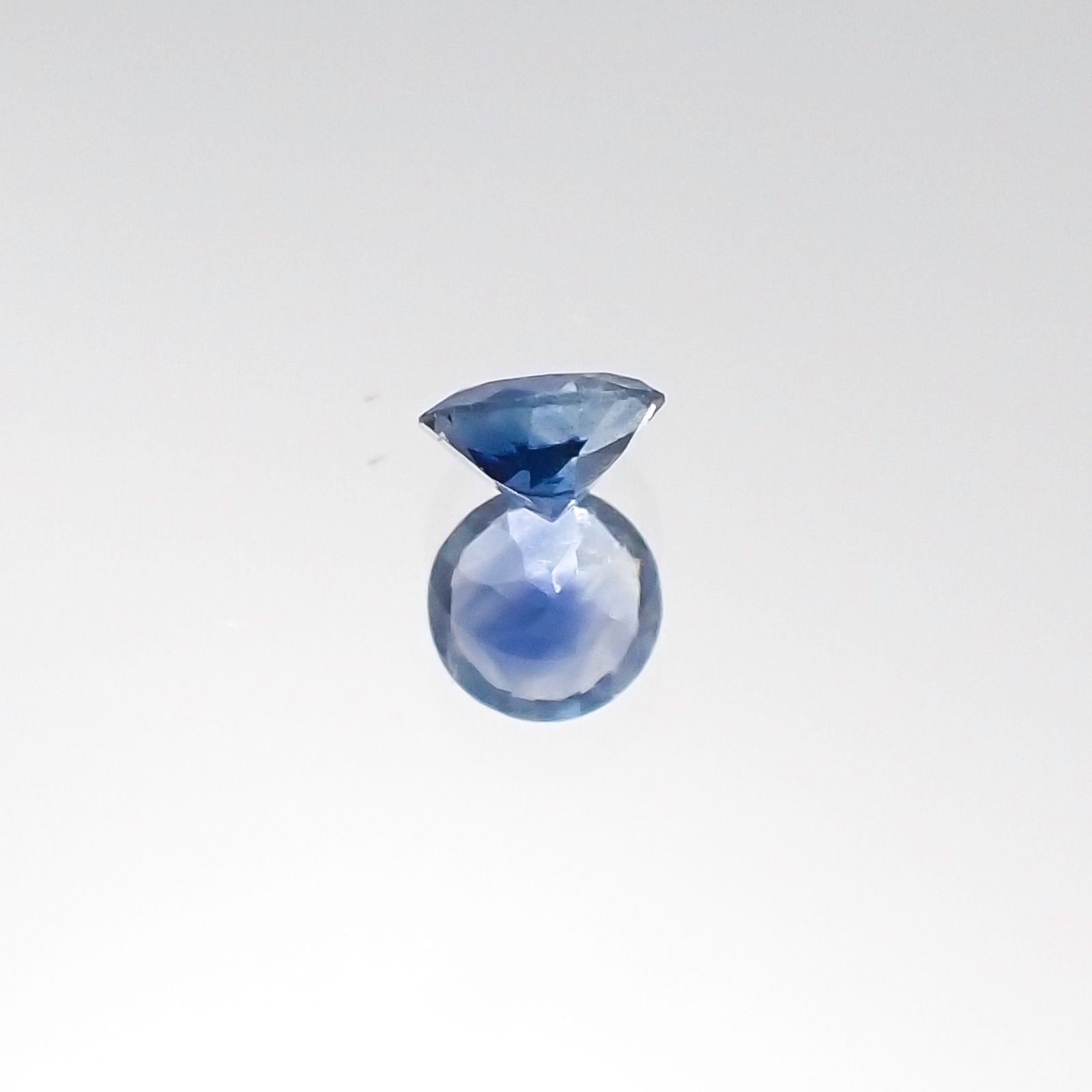 モンタナサファイア アメリカ産 ルース 0.13ct[20096059]3.1×3.1mm前後