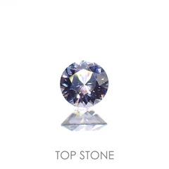 グレイッシュブルースピネル(宝石名スピネル)ビルマ/マダガスカル産 0.35ct 識別済[220516055]4.5x4.4mm前後
