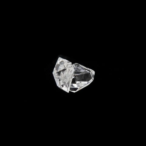 ハーキマーダイヤモンド 原石 アメリカ・ニューヨーク州産 5.71ct[240125366]12.9x10.8mm前後