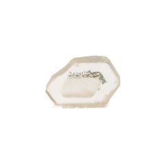ファントムクォーツ 原石スライス ブラジル産 5.93ct[220716815]12.3x14.7mm前後