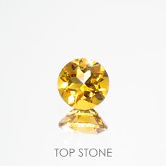 ゴールデンベリル(宝石名ゴールデン・ベリル)ブラジル産 0.45ct 識別済[220115414]5x5mm前後