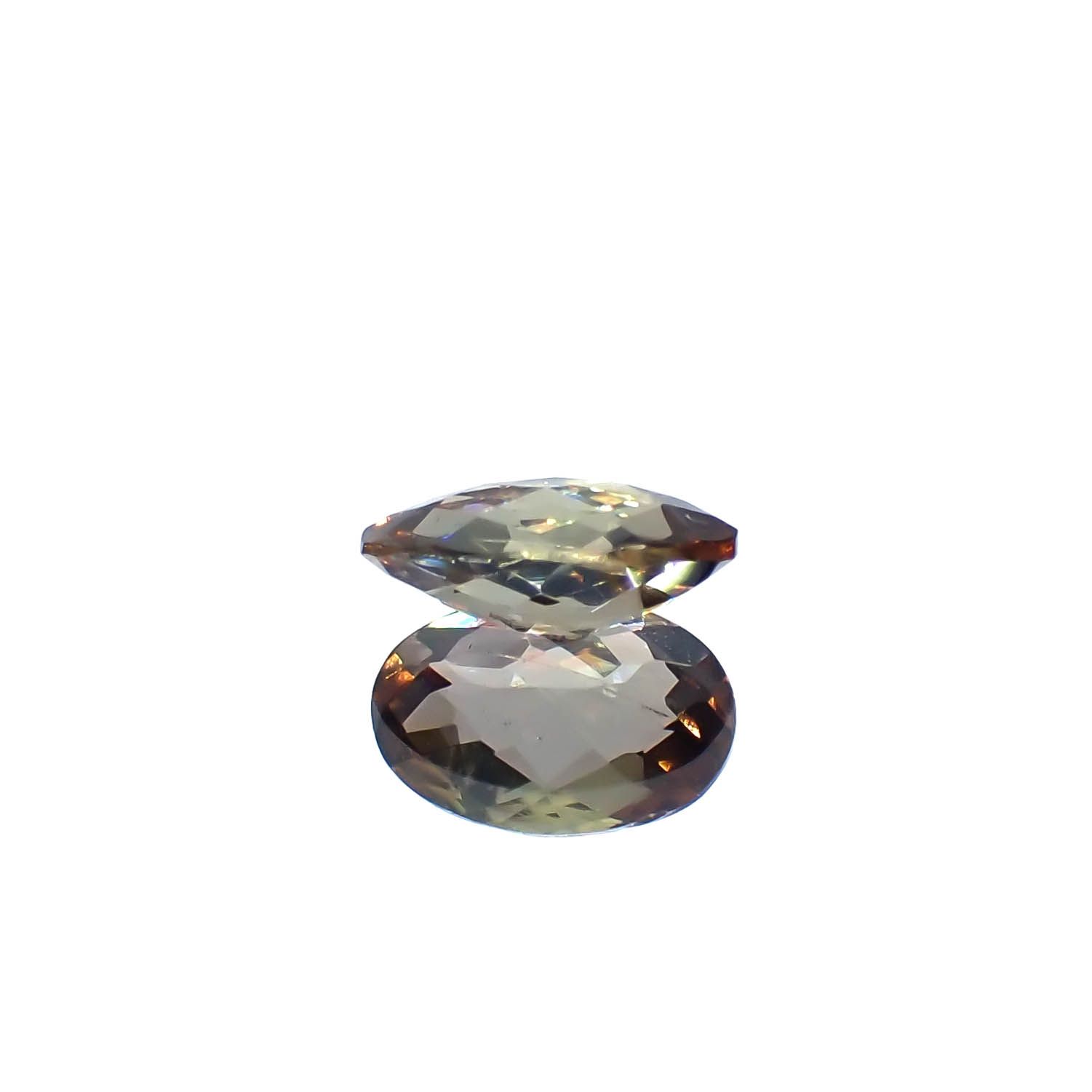 ◇チェッカーカット◇アンダリュサイト スリランカ/マダガスカル産 0.64ct[240226135]6.9x4.9mm前後