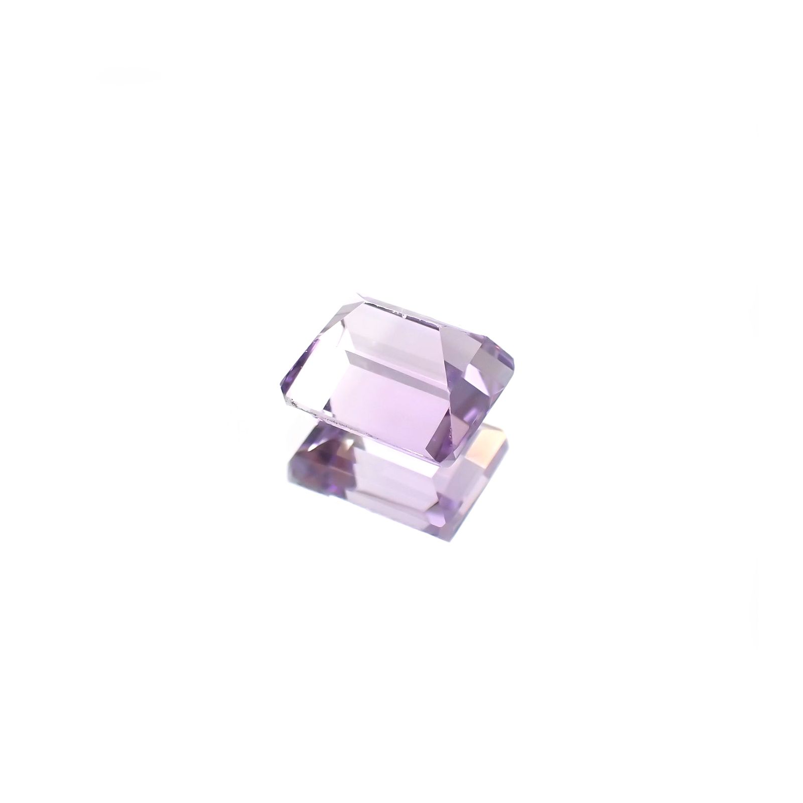 アワーグラスアメジスト(宝石名バイカラー・クォーツ) モロッコ産 1.76ct 識別済[210812318]7.8×6.1mm前後
