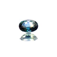 バイカラーサファイア(宝石名バイカラー・サファイア)マダガスカル/オーストラリア産 識別済 1.00ct / 6.9x4.9mm前後 [220114083]