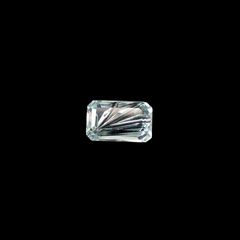 ◇甲州貴石切子Plus Three◇モンテブラサイト カード付き(宝石名モンテブラサイト)マダガスカル産 1.02ct 識別済[250630491]8.2x5.2mm前後