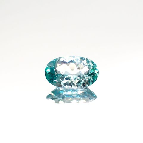 ユークレース(宝石名ユークレース)ブラジル産 1.423ct ソ付(彩珠)[220616450]9.7x6mm前後