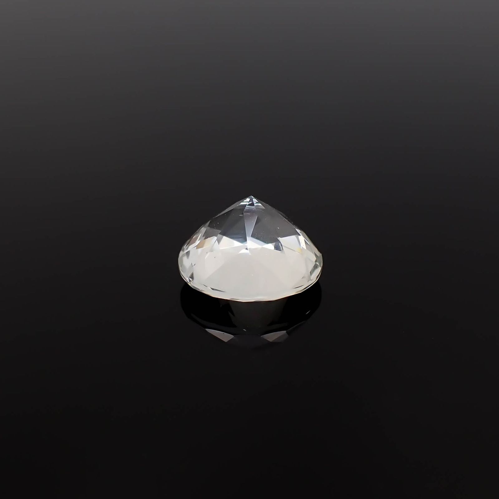 オーソクレース(宝石名ホワイト・オーソクレース)パキスタン産 1.79ct 識別済[250530439]8.3x8.3mm前後