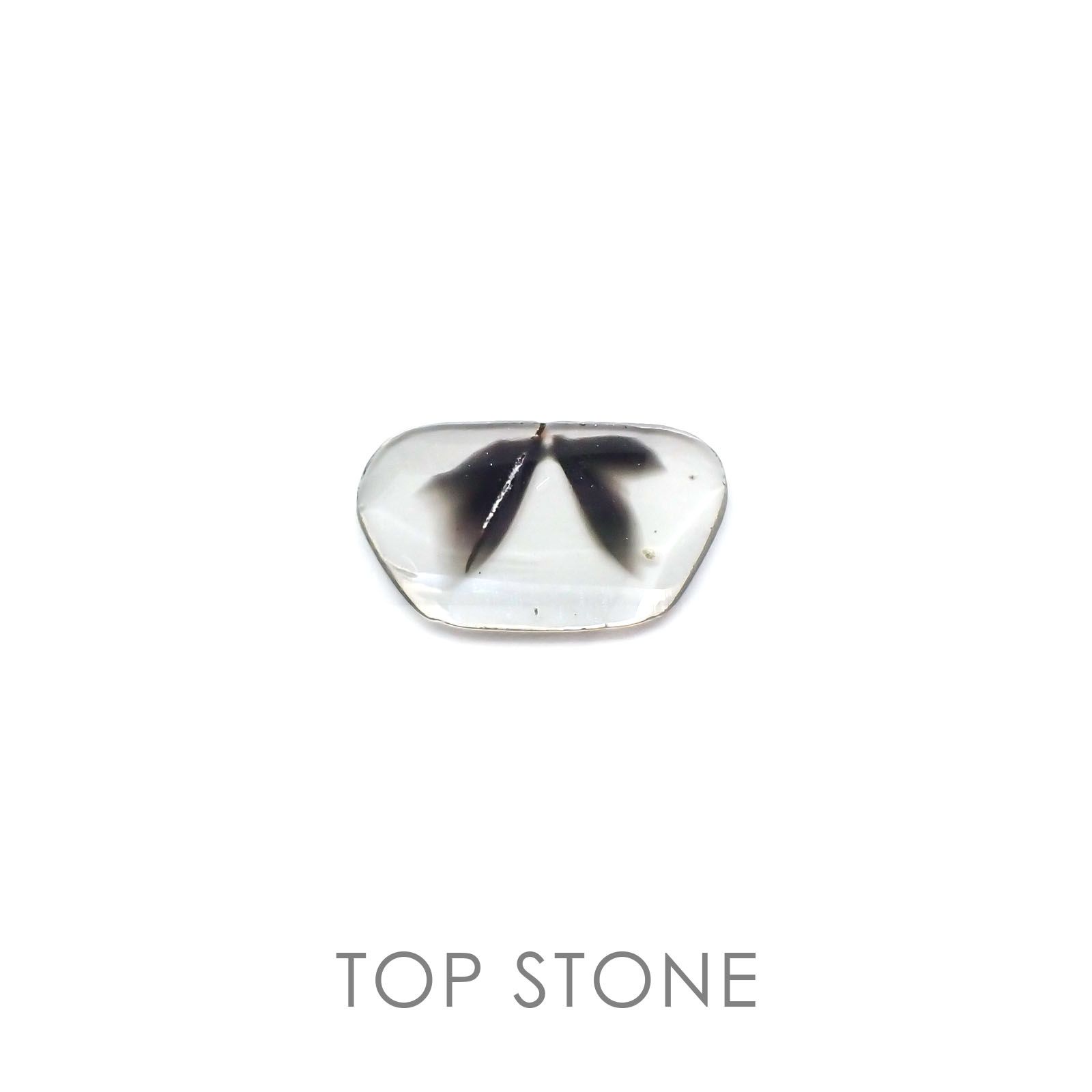 スライスカットダイヤモンド 南アフリカ産 原石・結晶 0.23ct[20106577]8.4×4.9mm前後