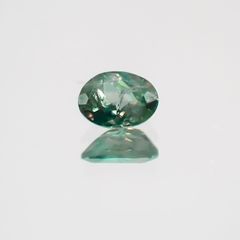 アレキサンドライト(宝石名アレキサンドライト)ブラジル・ミナスジェライス州ヘマチタ鉱山産 0.16ct 識別済[231023807]3.9x2.9mm前後