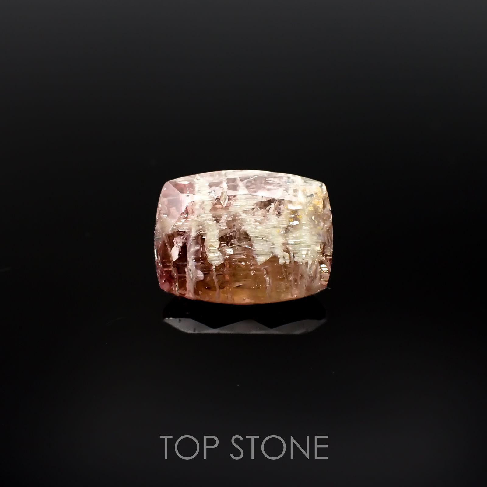 ゼブラトルマリン ブラジル産 4.01ct[220917646]11.6x8.8mm前後