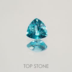 パライバトルマリン ブラジル産 ルース 0.076ct[210610637]2.8×2.8mm前後