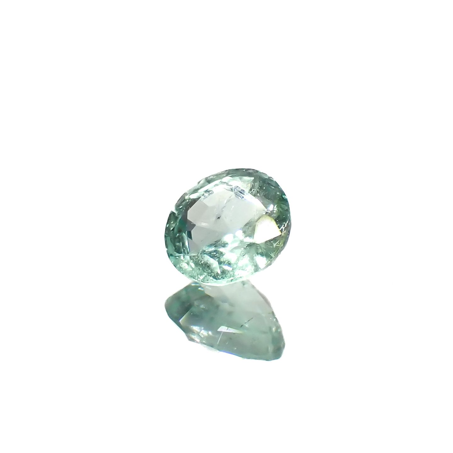 パステルカラーエメラルド コロンビア産 0.24ct[240225941]4x4mm前後